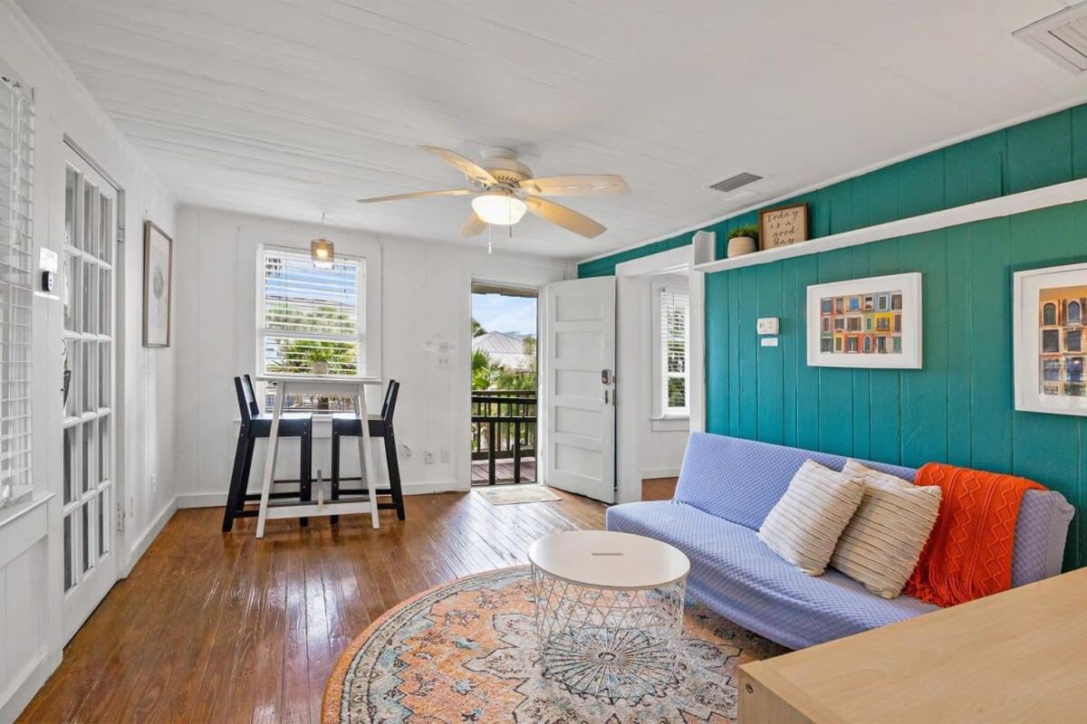 Marvelous Mermaid Bungalow, Dog-Friendly Upstairs Apt In Prime Vilano Beach 圣奥古斯丁 外观 照片